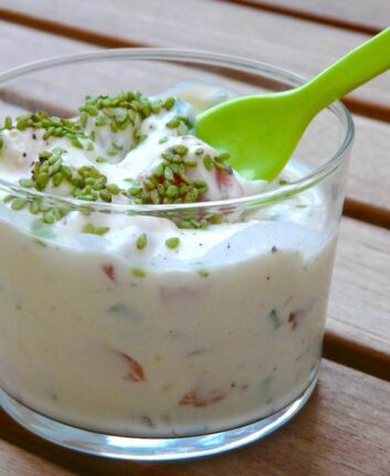 Verrine saumon fumé ricotta