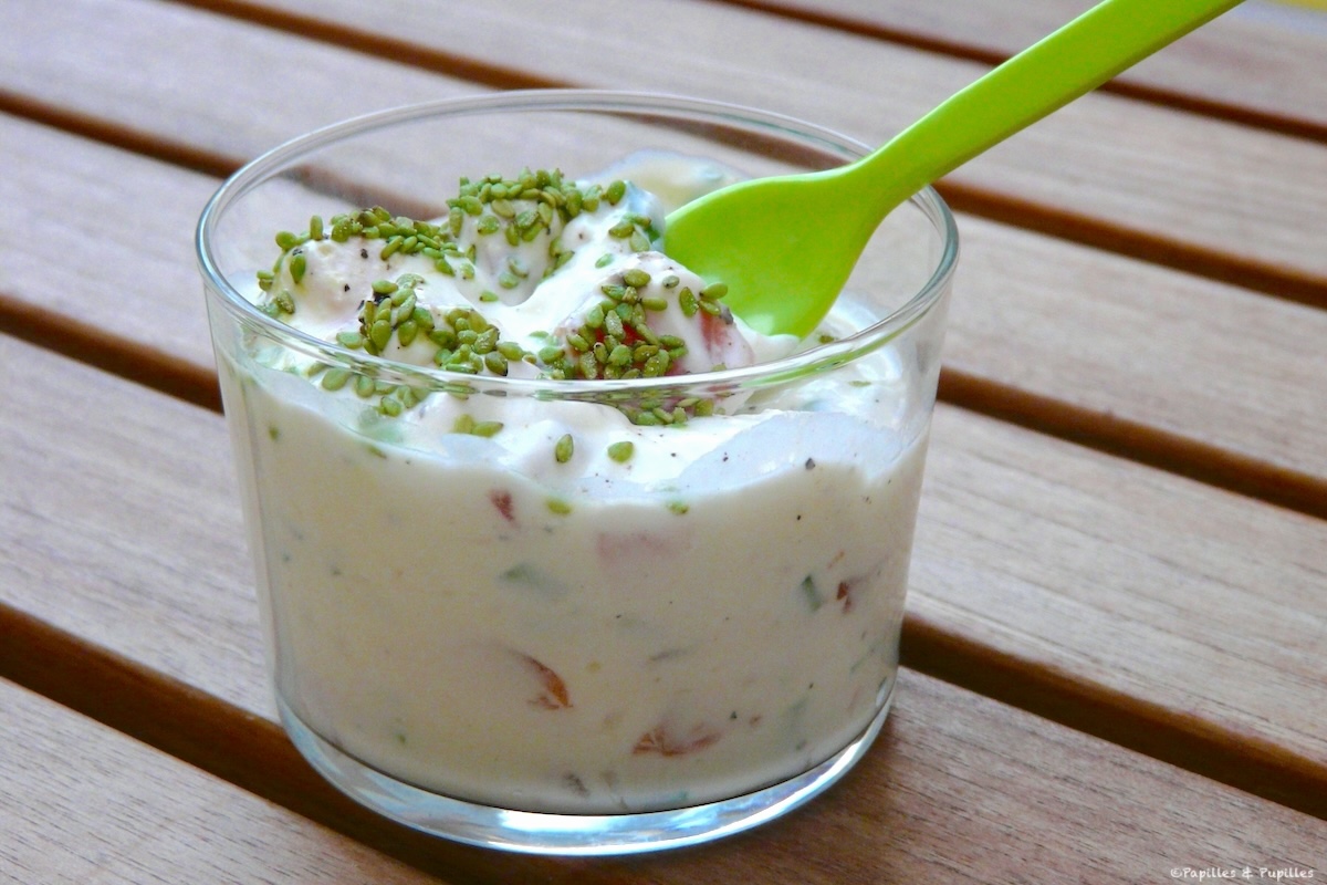 Verrine saumon fumé ricotta