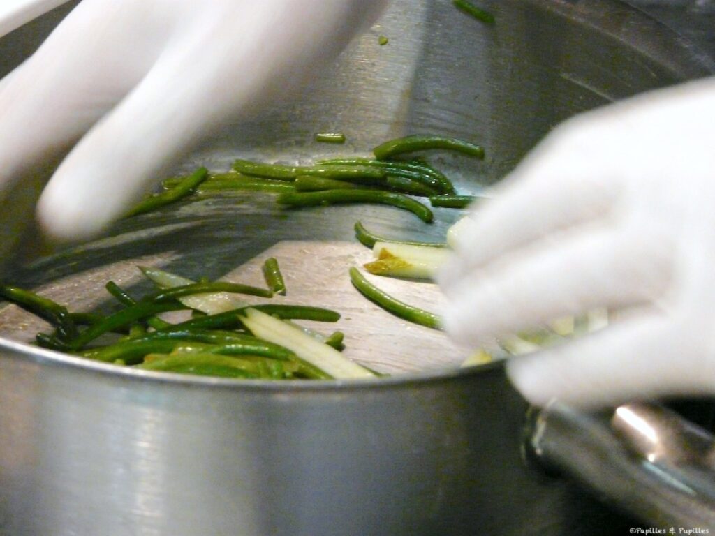 Dans la casserole