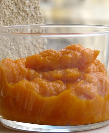 Purée de carottes aux agrumes