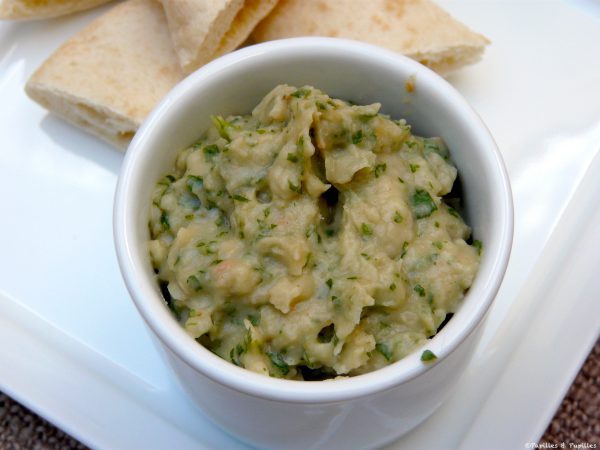 Houmous aux haricots blancs et persil