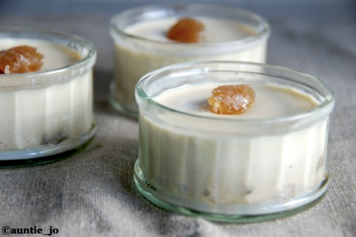 Panacotta aux marrons