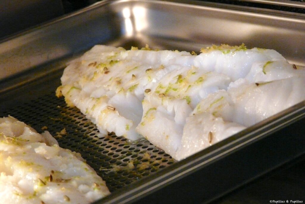 Poisson dans le four