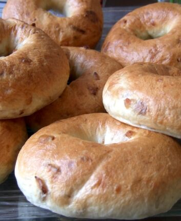 Bagels aux oignons