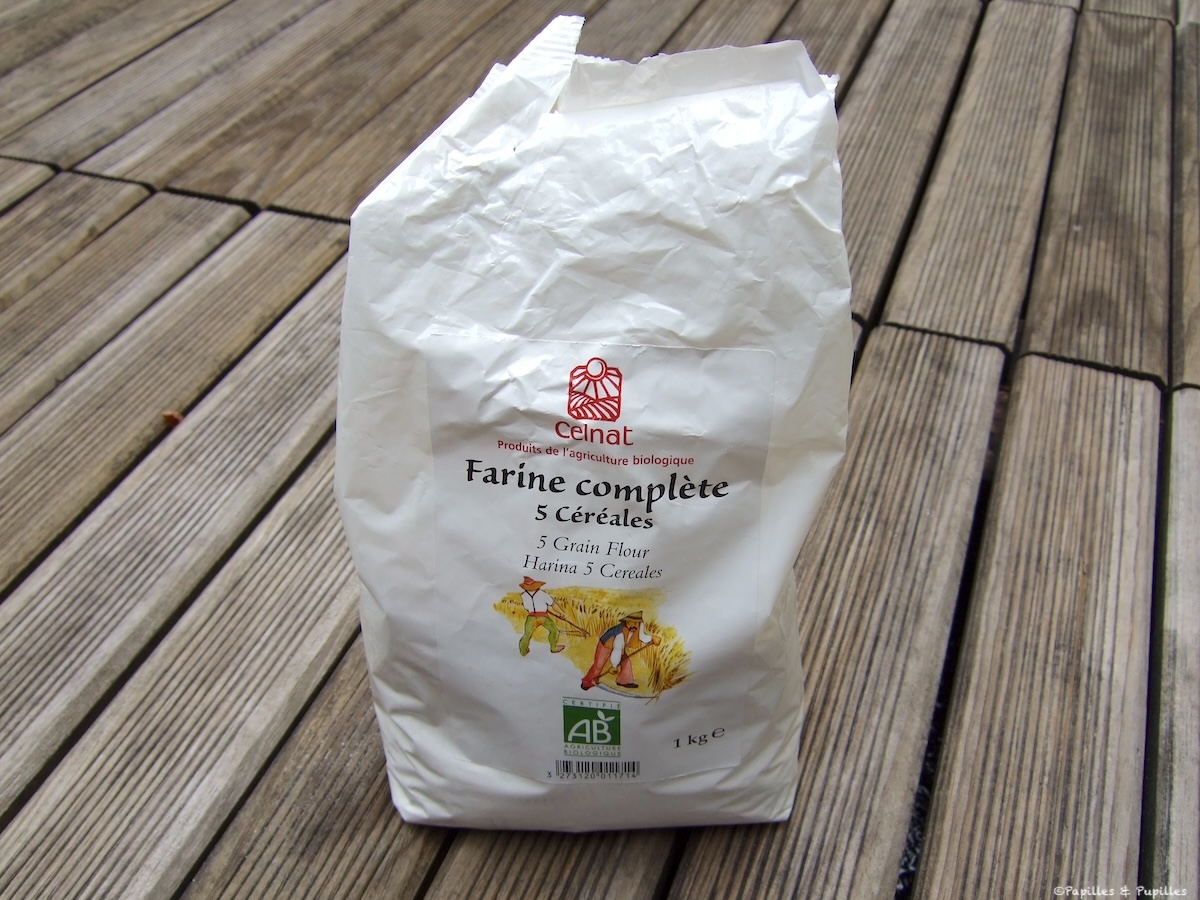 Farine complète aux 5 céréales