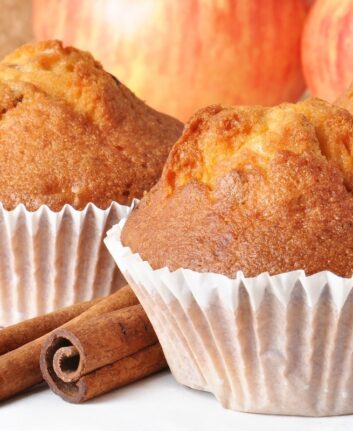 Muffins pommes cannelle ©shutterstock
