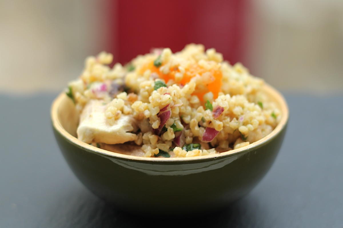 Salade vitaminée au boulghour et aux agrumes
