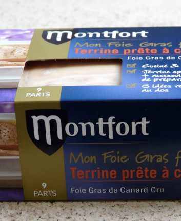 Terrine de foie gras prête à cuire