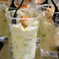 Verrine avocat crabe