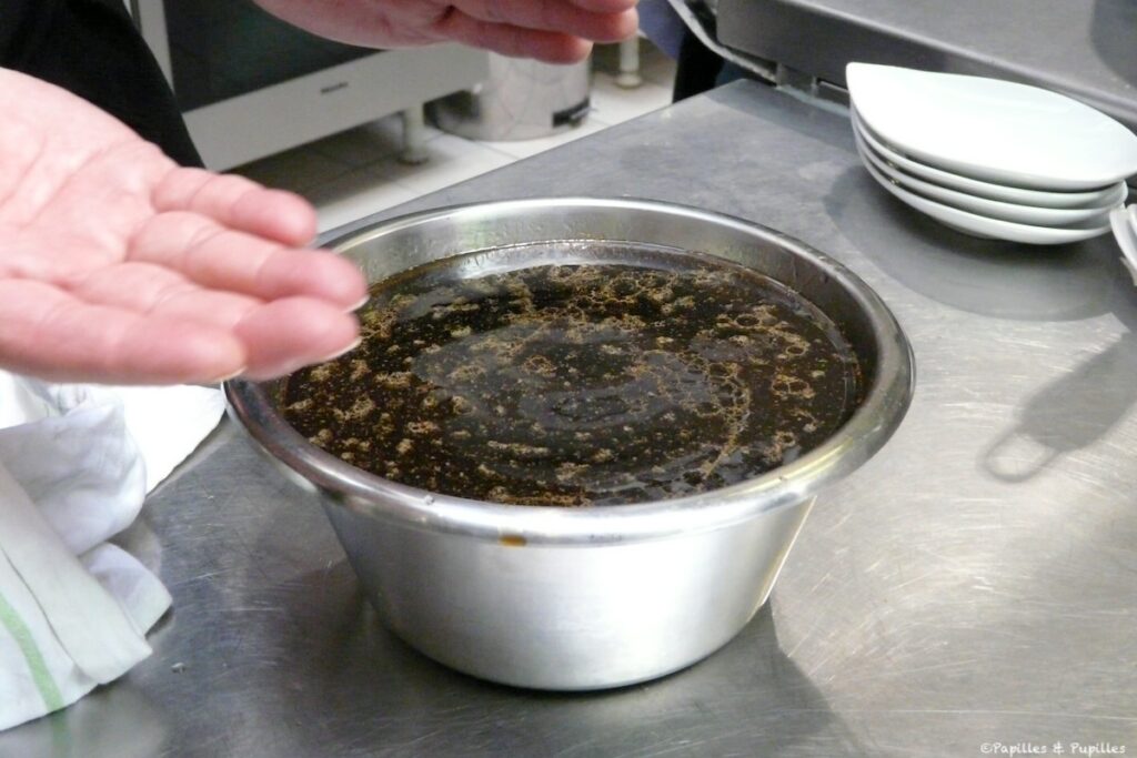Sauce filtrée