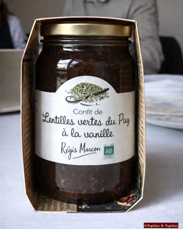 Confit de lentilles vertes du Puy à la vanille