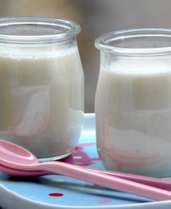 Yaourts au lait concentré