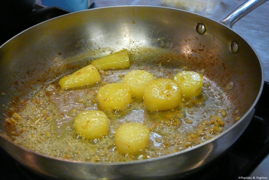 Navets en fin de cuisson