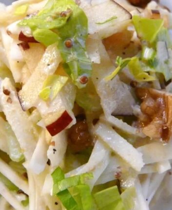Salade de céleri aux pommes