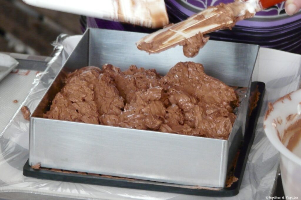 Remplissez de mousse