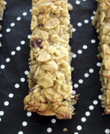 Flapjacks à la banane sans oeufs
