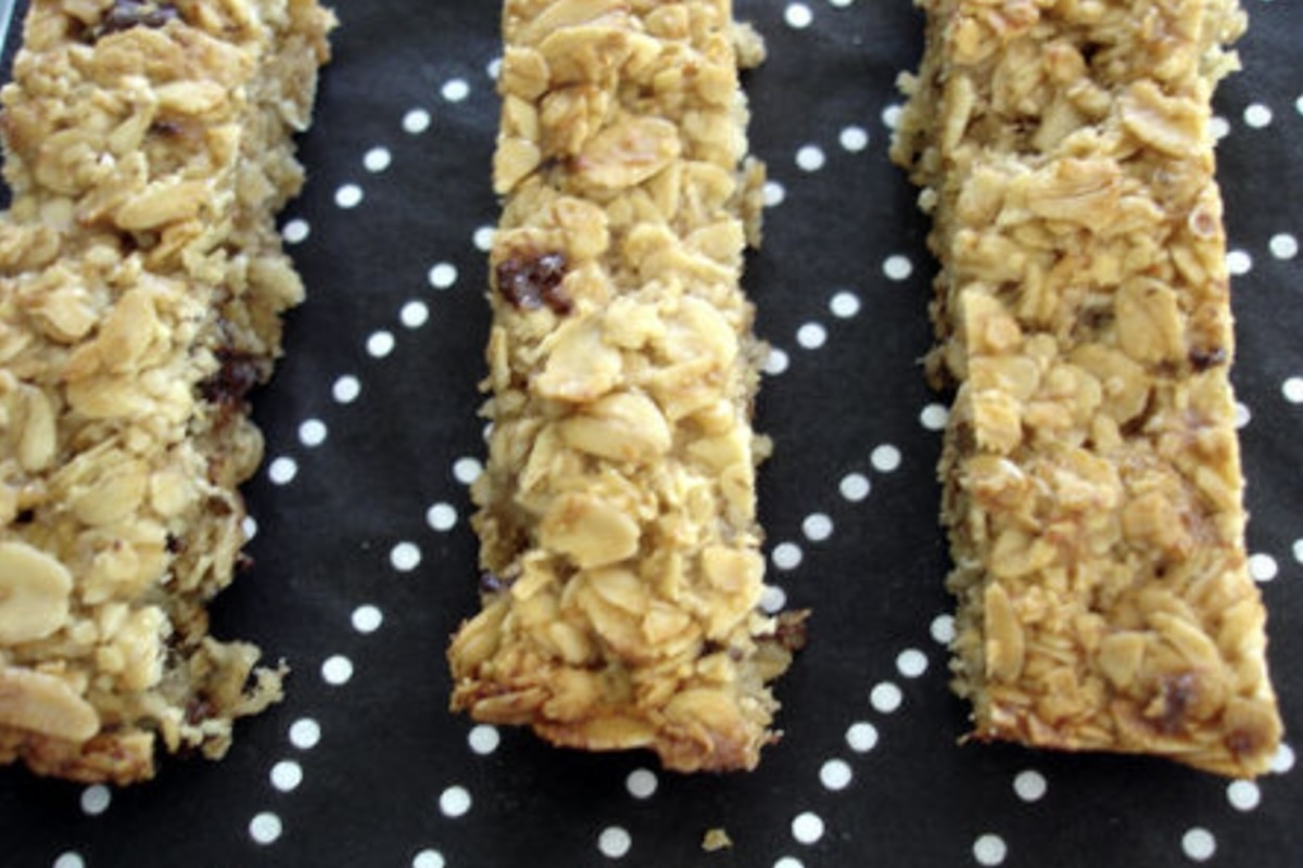 Flapjacks à la banane sans oeufs