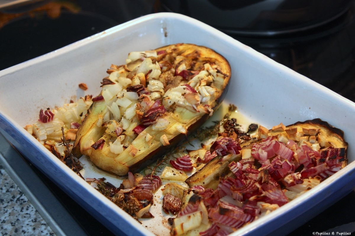Cuisson des aubergines