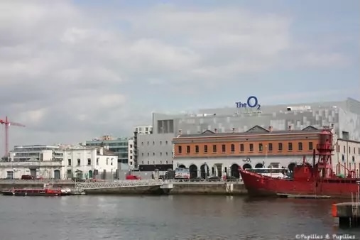 The O2 Arena à Dublin dans le quartier Point Village