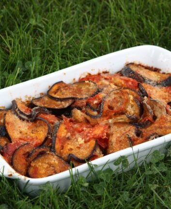 Aubergines à la Parmesane
