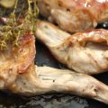 Gigolettes de lapin rôties au thym