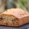 Cake banane noix pépites de chocolat