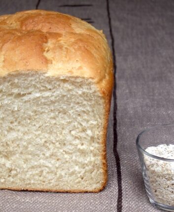Pain de mie aux flocons d'avoine