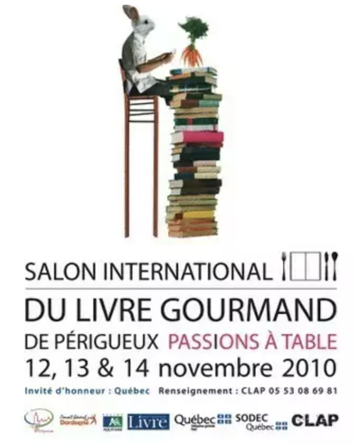 Salon du livre gourmand 2010