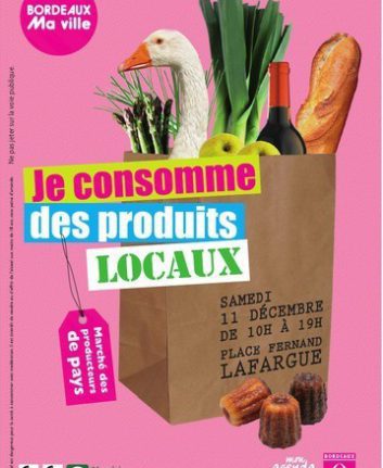 Affiche 2010 - Marché des producteurs - Bordeaux