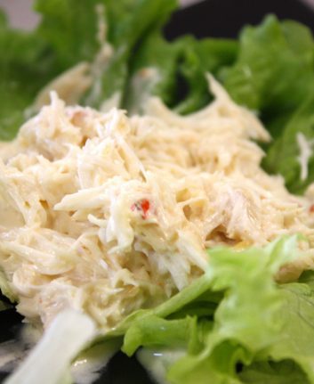 Bouchées apéritives au crabe