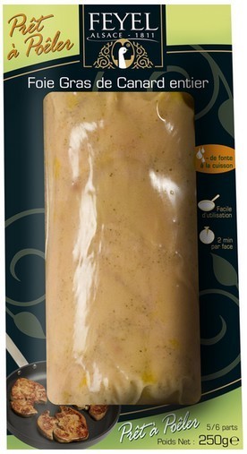 Foie gras prêt à poêler Feyel