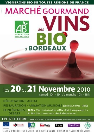 Marché des vins bio de Bordeaux - 2010