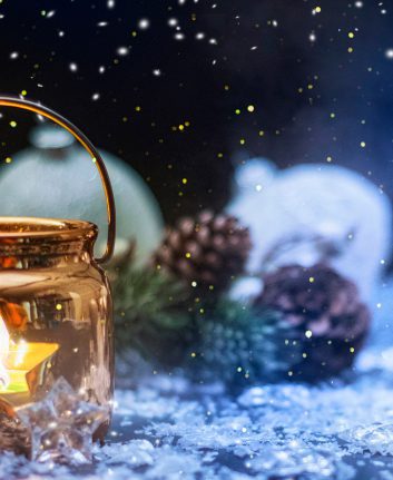 Bougie de Noël ©De Guschenkova shutterstock