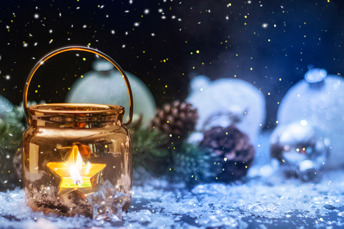 Bougie de Noël ©De Guschenkova shutterstock