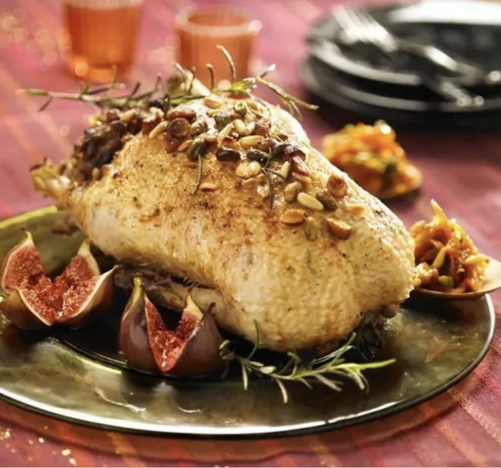 Canette farcie aux fruits secs ©Christophe Doucet pour Biocoop