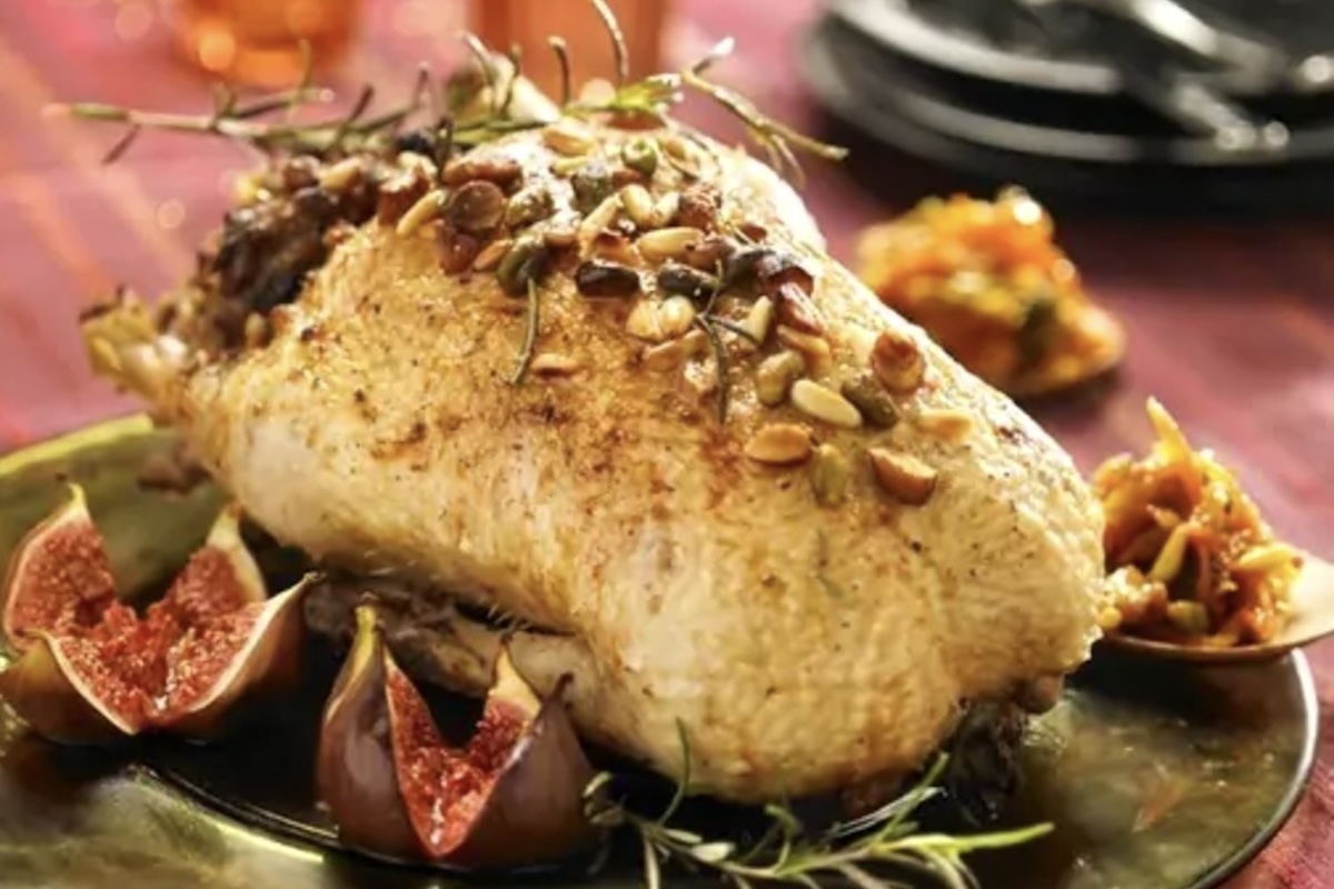 Canette farcie aux fruits secs ©Christophe Doucet pour Biocoop