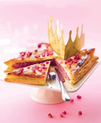 Galette des rois aux pralines roses framboises - Picard