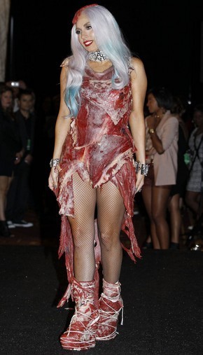 Robe en viande de Lady Gaga