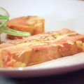 Terrine de foie gras de canard au Comté et noix grillées