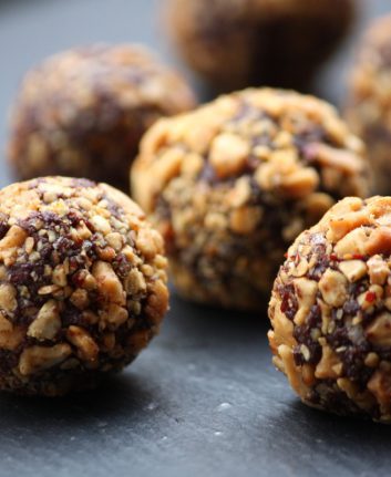 Truffes chocolat cacahuètes