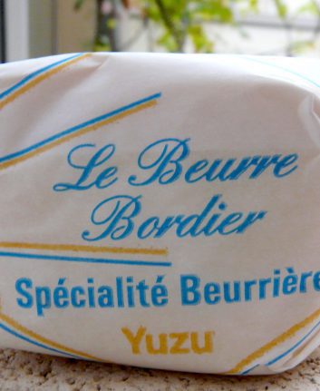 Beurre Bordier au Yuzu