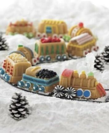 Moule à gâteau train