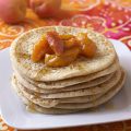 Pancake à l'épeautre et aux abricots (c) ML Tombini