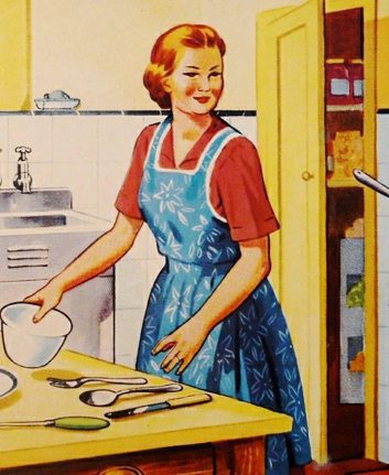 Préparation du dîner - Vintage ©ArtsyBee