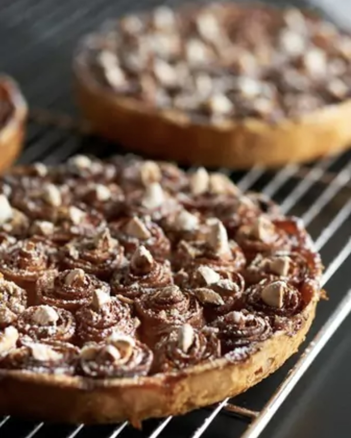 Tarte poires dragées