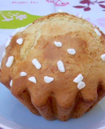 Brioche au sucre casson
