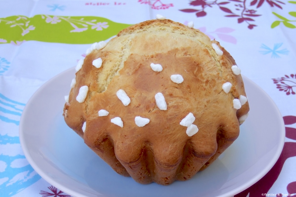 Brioche au sucre casson