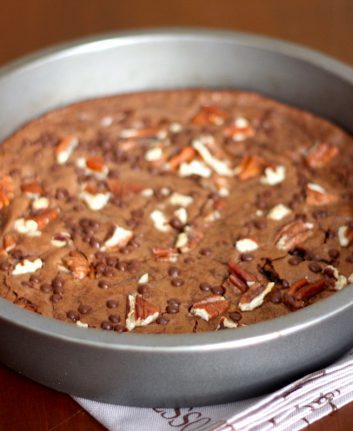 Brownie au chocolat et noix de pécan