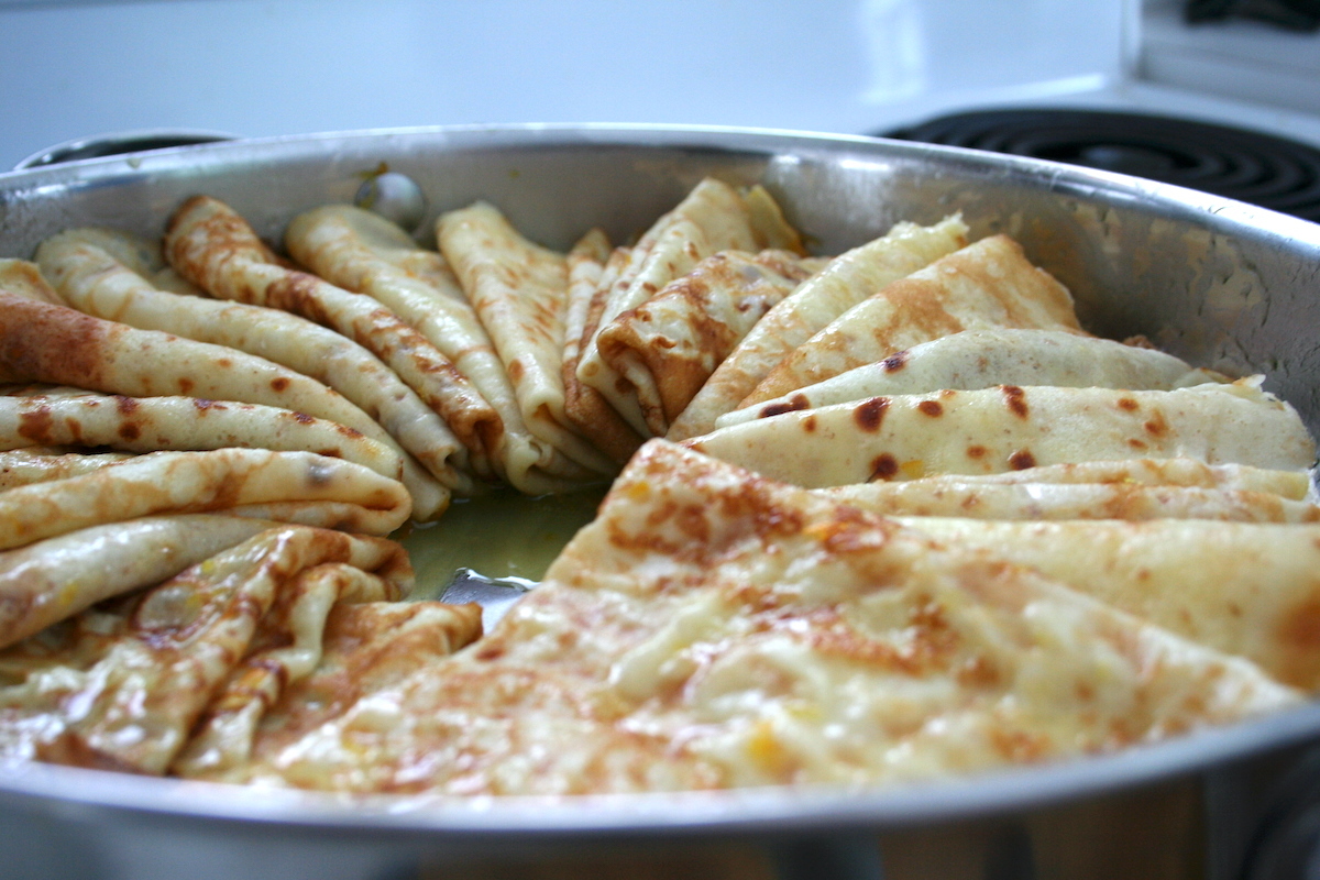 Crêpes au lait de soja