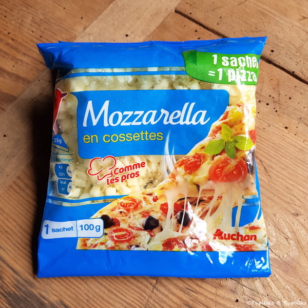 Mozzarella en cossettes